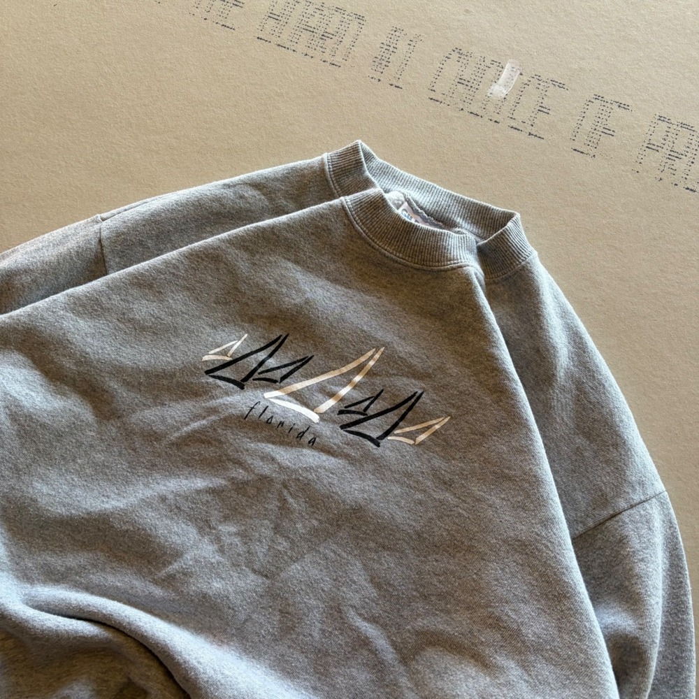 90s Florida Sailboat Crewneck Sweater
